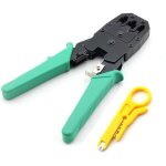 Pince � sertir r�seau, pince � d�nuder, pince � sertir pour connecteurs rj11, rj12, rj45, pour c�bles ...