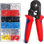 Pince � sertir sur 4 c�t�s 1200 embouts de c�blage pince sertissage cosses outils 0. 25?10 mm� electricien ...