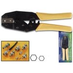 Pince � sertir velleman - bnc / tnc / n / f - pour c�bles coaxiaux rg59 / 62 / 140 / 210 / belden 8279 ...