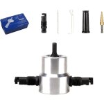 Pince � t�le � double t�te - grignoteuse �lectrique - scie � fer - outil de coupe - accessoire de perceuse ...