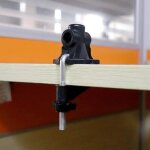Pince universelle pour support de bureau, support de rechange en alliage pour pied de micro / lampe de ...