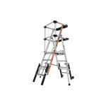 Tubesca comabi - pirl t�lescopique de 5 � 7 marches - hauteur max. de travail 3. 60m - 2274211