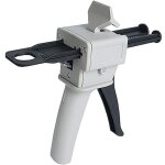 Pistolet applicateur de colle �poxy 50 ml ab avec poign�e pour m�lange de colle aux ratios 1:1 et 2:1 ...