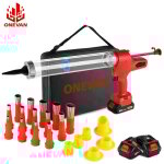 Pistolet extrudeur pour mastic / silicone réglable à 6 vitesses, pistolet de réparation de calfeutrage ... Pistolet extrudeur pour mastic / silicone réglable à 6 vitesses, pistolet de réparation de calfeutrage ...