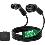 Pistolet de charge et de d�charge de voiture � double effet ultra - rapide 32a 22kw � double t�te adaptateur ...