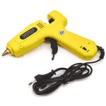 Pistolet � colle chaude double puissance 60 - 100 w avec b�tons de colle de 11 mm ? temps de chauffe ...