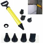 Pistolet � coulis mortier mortier presse mortier seringue pompe � mortier + 4 accessoires de buse