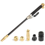 Pistolet a eau haute pression avec 3 buse, haute pression lance � eau, lance de nettoyeur haute pression, ...