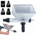 Pistolet joint �lectrique portable avec 4 embouts, pistolet ciment en acier inoxydable, sans perceuse ...