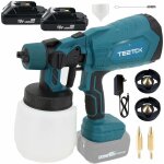 Teetok - pistolet à peinture, compatible avec la batterie makita, pistolet à peinture électrique pour ... Teetok - pistolet à peinture, compatible avec la batterie makita, pistolet à peinture électrique pour ...