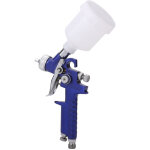 Pistolet � peinture hvlp 100cc mini voiture, kit avec buse 1. 0mm pour peinture par gravit�