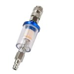 Pistolet � peinture pneumatique avec raccord rapide de style japonais 1 / 4, filtre de compresseur d'air ...