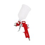 Pistolet � peinture stier sp - basic + , avec godet � gravit� de 600 ml, r�gulation progressive de l'air ...