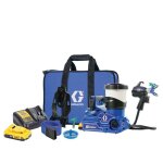 Graco - pistolet pulvrisateur de peinture airless ultra quickshot avec 2 batteries 18v 2, 0ah dewalt ...