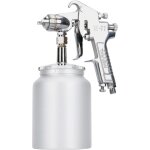 Pistolet de pulv�risation de siphon professionnel avec tasse 1000cc, buse de 3, 0mm, pour r�paration ...
