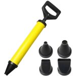 Pistolet à silicone, seringue à mortier, pistolet d'application de chaux, seringue à mortier + 4 buses ... Pistolet à silicone, seringue à mortier, pistolet d'application de chaux, seringue à mortier + 4 buses ...
