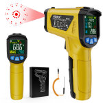 Pistolet thermom�tre infrarouge laser sans contact - 58�f � 1472�f pyrom�tre num�rique avec sonde & mesure ...