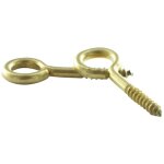 Piton bois laiton 3x16 - 1 piece