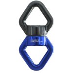 Pivot rotatif, connecteur 30 kn, rotateur pivotant, dispositif pivotant � 360�, descendeur, escalade ...