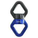 Pivot de rotation 30 kn connecteur swing rotateur dispositif pivotant  360 descendeur escalade pour ...