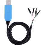 Sollbry - pl2303ta convertisseur de module usb vers ttl rs232 adaptateur de cble srie cble usb vers ...