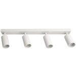 Edo solutions - plafonnier � 4 spots en saillie malga 4 blanc 4xgu10 220v edo777402