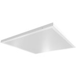 Plafonnier apparent 40w led a alu panel 4000k �clairage de bureau luminaire de couloir 59, 5 cm v - tac ...
