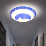 Etc - shop - plafonnier chambre d'enfant verre chambre d'enfant lampe �toiles b�b� plafonnier enfant ...