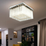 Etc - shop - plafonnier cristal plafonnier lampe design lampe de salon chambre � coucher, tiges de verre ...