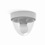 Plafonnier avec d�tecteur de mouvement et protection antivol ampoule nowodvorski nook