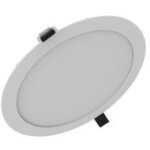 Plafonnier dowlight led extra plat - 19w - blanc - �225 mm - 4000k - ledvance