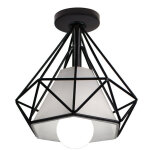 Plafonnier en forme de diamant lustre moderne cr�atif simple �20cm pour caf� restaurant salle � manger ...