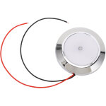 Plafonnier int�rieur led en forme de dme pour camping - car, 2. 8 pouces, dc 12v, avec interrupteur tactile ...