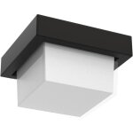 Plafonnier led 12 w ip65 tanche, plafonnier carr, blanc chaud 3000 k, applique murale, clairage intrieur ...