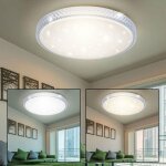 Etc - shop - plafonnier led 36 watts cristaux de salon étoiles ciel spots lumières directes Etc - shop - plafonnier led 36 watts cristaux de salon étoiles ciel spots lumières directes