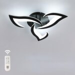 Goeco - plafonnier led, 36w 3060lm luminaire plafonnier moderne, acrylique lampe de plafond led 3 lumières ... Goeco - plafonnier led, 36w 3060lm luminaire plafonnier moderne, acrylique lampe de plafond led 3 lumières ...