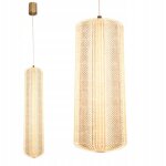 Plafonnier led boules rainur�es lustre led