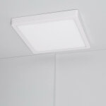 Efectoled - plafonnier led carr� 24w extra - plat cct s�lectionnable 280x280 mm s�lectionnable (chaud ...