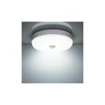 Yzmrbdqc - plafonnier led avec dtecteur de mouvement 12w tanche ip56 1500lm blanc froid 6500k carr ...