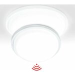 Plafonnier led avec d�tecteur de mouvement, plafonnier led avec capteur radar ip44 pour couloir, salon, ...