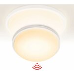 Plafonnier led avec d�tecteur de mouvement, plafonnier led avec capteur radar ip44 pour couloir, salon, ...