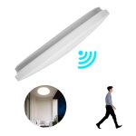 Einfeben - plafonnier led avec dtecteur de mouvement  l'intrieur 18w ?40cm plafonnier rond blanc neutre ...