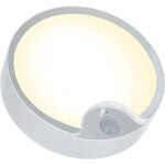 Memkey - plafonnier led  dtecteur de mouvement, lampe de plafond intrieure super lumineuse  piles, ...