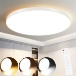 Gbly plafonnier led dimmable? ultra plat 28mm, platine led 30w int�gr�e, moderne plafonnier led avec ...