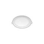 Ecolux - plafonnier led encastrable extra - plat 6w 540lm 120 ip20 120mm blanc - blanc du jour 6000k ...