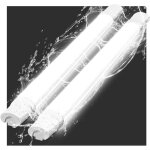 Plafonnier led �tanche 90cm zmh plafonnier led tube 24w 3000lm lampe de cave ip65 �tanche 5000k lampe ...