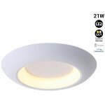 Plafonnier led fax - cct 3000k - 4000k - 21w - blanc Plafonnier led fax - cct 3000k - 4000k - 21w - blanc