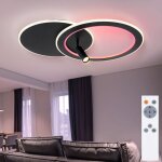 Plafonnier led lampe design lampe de chambre lampe de salon, variable mmoire veilleuse lampe lumire ...
