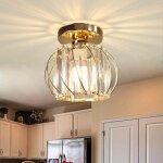 Plafonnier led luminaires de plafond � cristaux encastr�s e27 pour cuisine couloir salles � manger salons ...