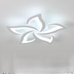 Goeco - plafonnier led 60w 4600lm dia 60cm 3000 - 6000k avec télécommande luminaire moderne de pétale ... Goeco - plafonnier led 60w 4600lm dia 60cm 3000 - 6000k avec télécommande luminaire moderne de pétale ...